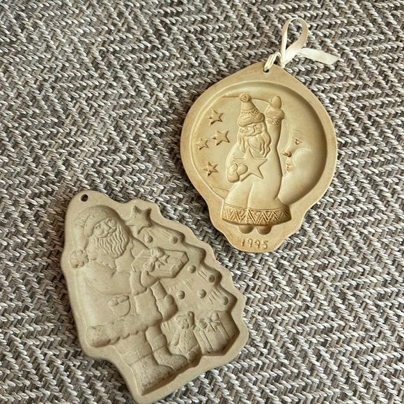 Lot 2 brown bag, cookie art, Hill design, baking molds gingerbread Christmas - Picture 1 of 6